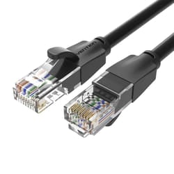 Vention IBEBH cavo di rete Nero 2 m Cat6 U/UTP (UTP)