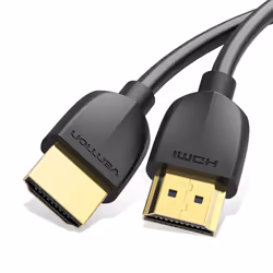 Vention AAIBH, 2 m, HDMI tipo A (Standard), HDMI tipo A (Standard), Compatibilità 3D, 18 Gbit/s, Nero