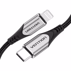Vention TACHF cavo per cellulare Grigio 1 m USB C Lightning - Vista aggiuntiva 3