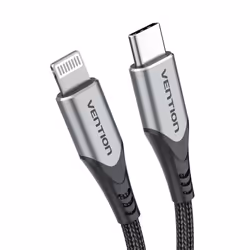 Vention TACHF cavo per cellulare Grigio 1 m USB C Lightning - Vista aggiuntiva 4