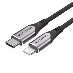 Vention TACHF cavo per cellulare Grigio 1 m USB C Lightning - Vista aggiuntiva 6