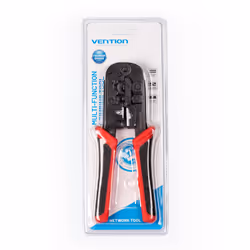 Vention KEAB0 pinza crimpatrice Nero, Rosso