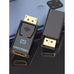 Vention HBMB0 adattatore per inversione del genere dei cavi DP HDMI Nero - Vista aggiuntiva 4