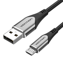Vention COAHF cavo USB USB 2.0 1 m USB A Micro-USB B Nero
