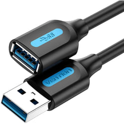 Vention CBIBD cavo USB USB 2.0 0,5 m USB A 0,48 Gbit/s Nero