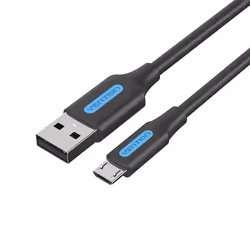 Vention COLBD, 0,5 m, USB A, Micro-USB B, USB 2.0, 0,48 Gbit/s, Nero