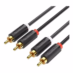 Specifiche Cavo RCA da 2 maschi a 2 maschi Connettore: oro placcato Conduttore: rame estañado Materiale deplaccatura: PVC AWG ...