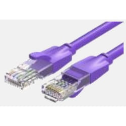 Vention IBEVF cavo di rete Viola 1 m Cat6 U/UTP (UTP)