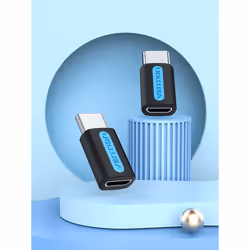 Vention CDXB0 adattatore per inversione del genere dei cavi USB C Micro USB B Nero - Vista aggiuntiva 3