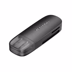 Vention CLEB0 lettore di schede USB Nero - Vista aggiuntiva 3