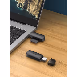 Vention CLEB0 lettore di schede USB Nero - Vista aggiuntiva 4