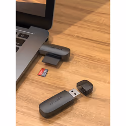 Vention CLFB0 lettore di schede USB 3.2 Gen 1 (3.1 Gen 1) Nero - Vista aggiuntiva 3
