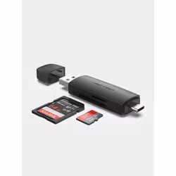 Vention CLKB0 lettore di schede USB 3.2 Gen 1 (3.1 Gen 1) Type-A/Type-C Nero - Vista aggiuntiva 5