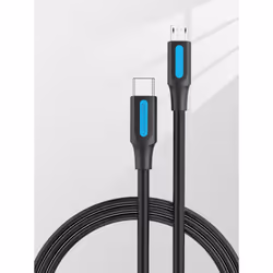 Vention COVBD cavo USB USB 2.0 0,5 m Micro-USB B USB C Nero - Vista aggiuntiva 3