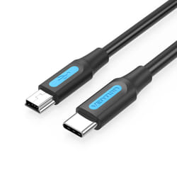 Vention COWBF cavo USB USB 2.0 1 m Mini-USB B USB C Nero