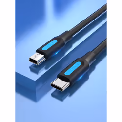 Vention COWBF cavo USB USB 2.0 1 m Mini-USB B USB C Nero - Vista aggiuntiva 2
