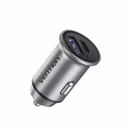 Vention FFFH0 Caricabatterie per dispositivi mobili Universale Grigio Accendisigari Ricarica rapida Auto - Vista aggiuntiva 5