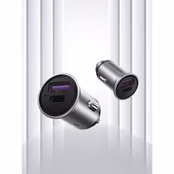 Vention FFFH0 Caricabatterie per dispositivi mobili Universale Grigio Accendisigari Ricarica rapida Auto - Vista aggiuntiva 6