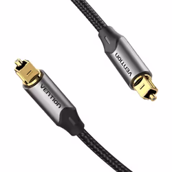 Vention BAVHI cavo audio 3 m Toslink Alluminio, Grigio - Vista aggiuntiva 2
