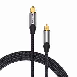 Vention BAVHI cavo audio 3 m Toslink Alluminio, Grigio - Vista aggiuntiva 3