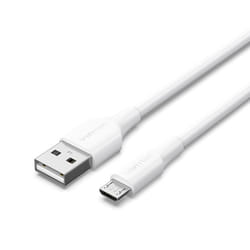 Vention CTIWH cavo USB USB 2.0 2 m USB A Micro-USB B Bianco