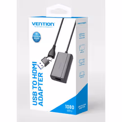 Vention ACYHB adattatore per inversione del genere dei cavi USB-C + USB-A HDMI Grigio - Vista aggiuntiva 2
