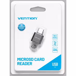 Vention CLMH0 lettore di schede USB 2.0 Type-C Grigio - Vista aggiuntiva 2