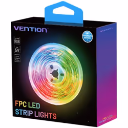 Luci LED RGB Venzione Luci LED RGB Con telecomando controllo Ricarica USB Facile de da usare e installare