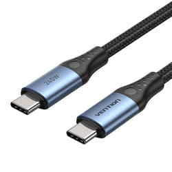 Vention TREBF cavo USB USB 2.0 1 m USB C 240 W Grigio, Blu