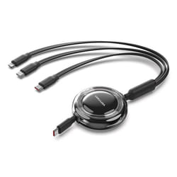 Vention TRKBBE cavo USB USB 2.0 1,1 m USB C USB C/Lightning 100 W Nero