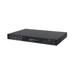 Dahua Technology PoE DH-PFS3220-16GT-190 switch di rete Non gestito L2 Gigabit Ethernet (10/100/1000) Supporto Power over Ethernet (PoE) 1U Nero
