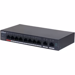 Dahua Technology DH-CS4010-8ET-110, Gestito, L2, Fast Ethernet (10/100), Supporto Power over Ethernet (PoE)
