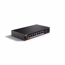 Dahua Technology PoE SF1008LP, Non gestito, L2, Fast Ethernet (10/100), Full duplex, Supporto Power over Ethernet (PoE), Mont ...