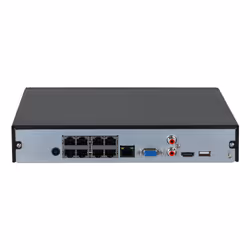 Dahua Technology Lite NVR2108HS-8P-4KS3 1U Nero - Vista aggiuntiva 3