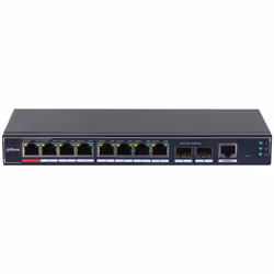 Dahua Technology PoE SG4010P-2F Gestito L2 Gigabit Ethernet (10/100/1000) Supporto Power over Ethernet (PoE) Nero