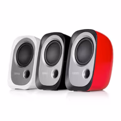 Edifier R12U Nero, Argento, Rosso Cablato 4 W - Vista aggiuntiva 4