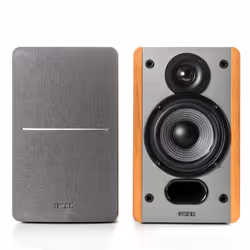 Edifier P12, Cablato, 20 W, 55 - 20000 Hz, 6 Ω, Grigio, Legno