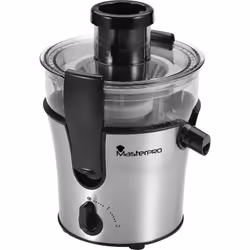 Masterpro BGMP-9001, Centrifuga spremiagrumi, Nero, Acciaio inox, 15000 Giri/min, 1,7 L, 7,5 cm, 75 dB