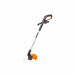 Il tagliaerba a batteria Worx WG157E ha un design leggero ed ergonomico. , nonché una prolunga del filo completamente automat ...