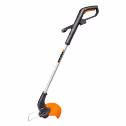 WORX WG157E.9, Tagliabordi, Filo di nylon, Impugnatura a D con avvolgimento filo, 1,65 mm, 3 m, Nero, Metallico, Arancione
