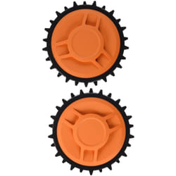Kit 2 ruote appesantite high grip per robot rasaerba Worx WR141 - WR142 - WR143
