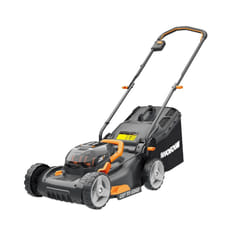 WORX WG743E tagliaerba Batteria Nero, Arancione