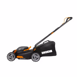 WORX WG743E tagliaerba Batteria Nero, Arancione