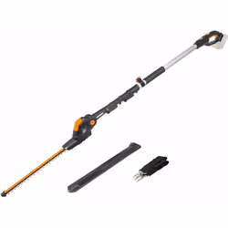 Tagliasiepi da 20 V Ultra Leggero per Una Maggiore Facilità di Utilizzo All'Asta Telescopica Si Può Adattare Una Testina per  ...
