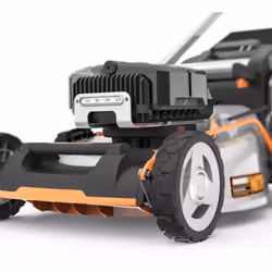WORX WG761E tagliaerba Tagliaerba a spinta Batteria Nero, Acciaio, Giallo
