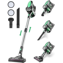 Vactidy - Aspirapolvere Senza Fili, Blitz V8 25kpa Scopa Elettrica Senza Fili e Senza Sacco, Aspirapolvere Portatile Ultra-leggero, Autonomia 35 Min