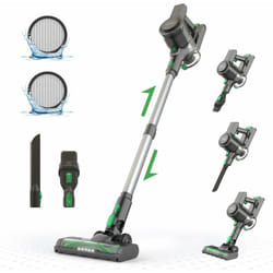 Vactidy - V9 Aspirapolvere Senza Fili,30000Pa 4-in-1 Scopa Elettrica Senza Fili,250W Motore Brushless con Batteria Rimovibile,45 Minuti Autonomia per