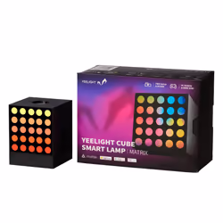 Yeelight Cube, Lampada da tavolo intelligente, Wi-Fi/Bluetooth, Nero, 802.11b, 802.11g, Wi-Fi 4 (802.11n), Multi, 2,4 GHz