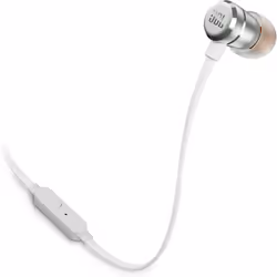 JBL T290 Auricolare Cablato In-ear Musica e Chiamate Argento - Vista aggiuntiva 5