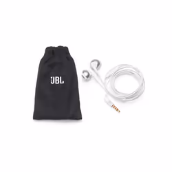 JBL Tune 205 Auricolare Cablato In-ear Musica e Chiamate Cromo, Bianco - Vista aggiuntiva 4